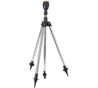 Arroseur rotatif Unyqoos® avec trépied réglable, rotation à 360°, double sortie, raccord rapide de 34 pouces – idéal pour les grandes surfaces de pelouse