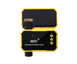 Arroseur Solaire WiFi avec Minuterie et Application de Contrôle à Distance, Arrosage Automatique, Contrôleur D'Irrigation de Jardin