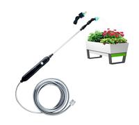 Arroseur télescopique à Piles - Pulvérisateur électrique de Jardin portatif avec Fonction de brumisation | Outil d'arrosage Portable avec buse rétractable, Batterie Rechargeable pour de Jardin