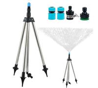 Arroseur trépied, équipement d'irrigation, 56 cm de hauteur, support d'arrosage télescopique rotatif à 360 degrés, outils de jardin pour vergers, parcs, parcs de fleurs, terrains de golf et jardiniers