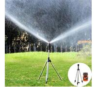 Arroseur trépied rotatif à 360 degrés en acier inoxydable pour le jardin, ensemble complet