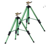 Arroseur VEVOR Trépied télescopique, arroseur grande surface à 360 degrés, hauteur réglable 430 mm 686 mm 940 mm, pour cour