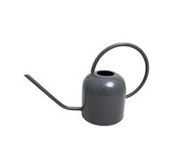 Arrosoir 1,5L Acier Gris Anthracite - Goulot Long et Fin, Arrosage Précis - Idéal Plantes d’Intérieur, Balcon, Jardin - 020265