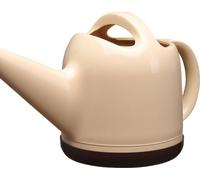 Arrosoir 4L en plastique avec tête d'arrosage Pot d'eau pour plantes d'intérieur et d'extérieur Beige