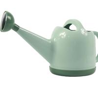 Arrosoir 4L en plastique avec tête d'arrosage Pot d'eau pour plantes d'intérieur et d'extérieur Fleur vert clair