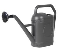 Arrosoir, 5 l, grand arrosoir avec long bec verseur et tête d'arrosage pour plantes d'intérieur et d'extérieur, gris