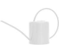 Arrosoir d'intérieur, 1,4 litre, acier galvanisé en couleur et revêtu par poudre, arrosoir pour plantes d'intérieur, design moderne en métal avec bec étroit et poignée haute (craie blanche)