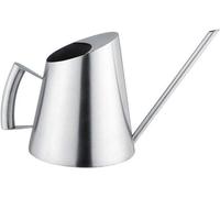 Arrosoir d'intérieur et d'extérieur, 1 500 ml, en acier inoxydable brossé