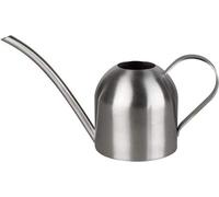 Arrosoir en acier inoxydable, 500 ml, format mini, bec verseur long, finition brossée, poignée ergonomique, pour le bureau, la maison, le balcon