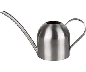 Arrosoir en acier inoxydable, 500 ml, format mini, bec verseur long, finition brossée, poignée ergonomique, pour le bureau, la maison, le balcon