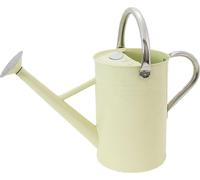 Arrosoir en métal 45 l vintage crème inoxydable galvanisé - tête de grille amovible outil de jardin classique - acier