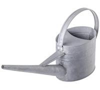 Arrosoir en métal – Arrosoir pour fleurs, 1,8 litre – Acier galvanisé – Design rétro – Pour la maison et le balcon – Argenté