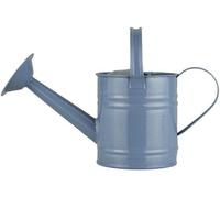Arrosoir en métal bleu Unyqoos® de 0,8 litre – Style vintage de maison de campagne, dimensions 25×10,5×16 cm, bec verseur précis pour une utilisation intérieure et extérieure