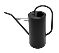Arrosoir en métal noir mat - 3 l | Avec long bec verseur - Pot à eau élégant pour le bureau