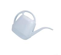 Arrosoir en plastique de 7,5 litres - Poignée ergonomique - Long bec - Débit d'eau de précision - Plusieurs options de couleur - Gris vert (gris-blanc - 2 l)