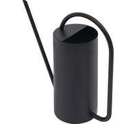 Arrosoir - Inox 201 - Bec long - 1,4 l - Pour plantes d'intérieur et suspendues - Fond Ø10 cm - Noir