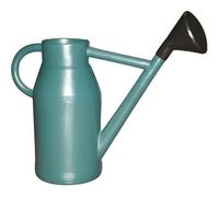 EDA - Arrosoir Rond 6 litres Lyonnais - avec Pomme - 45 x 16,5 x 33 cm - Vert métal