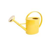 Guillouard Arrosoir 4L - Acier galvanisé peint jaune - Pomme métal, grille laiton, anse ergonomique