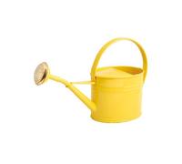 Arrosoire ovale 1,75 L GUILLOUARD acier galvanisé jaune citron bec fin Jaune citron
