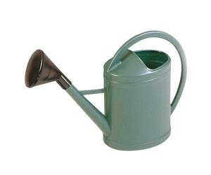 Arrosoir Parisien plastique Eda - Ovale + pomme - Vert - 14 l