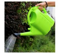Arrosoir pour plantes de jardin, d'une capacité de 5 litres, avec un bec verseur long et amovible (vert)