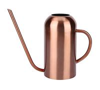 Arrosoir Rétro 1.5L Or Rose, Arrosoir Jardin, Bec Long pour Plantes Succulentes, Acier Inoxydable pour Intérieur/Extérieur
