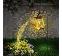Arrosoir solaire avec guirlandes lumineuses, décoration de jardin, bouilloire lumineuse d'extérieur, éclairage de nouveauté, lanterne suspendue étanche pour jardin, paysage, LED, décoration de pelouse
