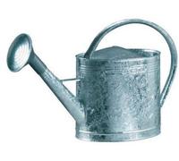 Arrosoir Unyqoos® de 13 litres en acier galvanisé, avec une douchette en plastique et un tamis en acier galvanisé – pour un arrosage efficace du jardin