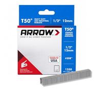 Arrow 031004 508 Boîte de 1250 Agrafes 12 mm pour Agrafeuse T50