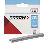 Arrow 160656 P22 Boîte de 5000 Agrafes 6 mm