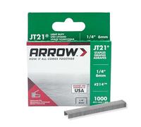 Arrow 160726 JT21 Boîte de 1000 Agrafes 6 mm