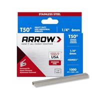 Arrow 504SS1I Boîte de 1000 Agrafes 6 mm