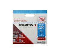 Arrow 504SS1I Boîte de 1000 Agrafes 6 mm