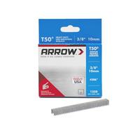 Arrow 506 Boîte de 1250 Agrafes 10 mm pour Agrafeuse T50