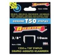 Arrow T50 Agrafes en acier inoxydable Gamme 6-Pack acier inoxydable
