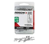 Arrow ARSA1/8IP Rivets, argent, 1/8" (3 mm)