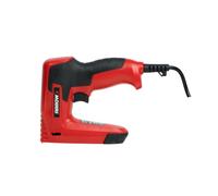 Arrow CE21 Agrafeuse électrique 2 en 1 pour agrafes et clous | Convient pour les agrafes à fil fin type JT21 (8-10 mm) et les clous de type 18BN (15 mm), 60 coups par minute