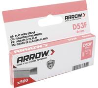 Arrow Tool Group 385349 Agrafes fil plat 500 pc(s)