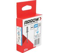 Arrow Tool Group 724087 Rivet aveugle (Ø x L) 4 mm x 10 mm aluminium RA 4 X 10 ALU 50ST 50 pc(s)