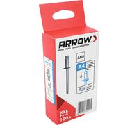 Arrow Tool Group 724131 Rivet aveugle (Ø x L) 4 mm x 12 mm aluminium RA 4 X 12 ALU 100ST 100 pc(s)