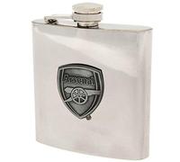Arsenal FC - Flasque (Taille unique) (Argenté/Gris foncé)