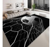 Art Gaming 100 x 160 cm Moderne Tapis de Salon, Doux Sports Football Sports Géométrique Imprimé Tapis - Moquette Antidérapant pour Salle à Manger Chambre Couloir Bureau Salle de Jeu