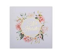 art nuvo Lot de 20 invitations de mariage 135 x 135 mm avec inserts imprimables et enveloppes pour mariage - Motif doré