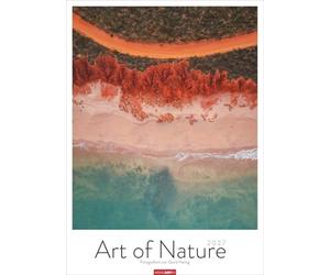Art of Nature 2027: Großer Wandkalender mit atemberaubenden Luftaufnahmen unserer Natur. Beeindruckende Landschaften von oben. Monatskalender vom Outdoor-Fotografen David Herzig