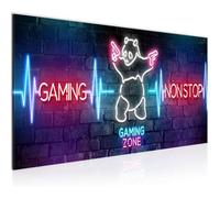 Art Tableau Decoration Murale Gaming Moderne Toile Salle de Jeux Peinture Sur Toile Affiche 40x100cm sans cadre