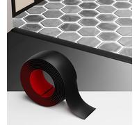 Art3d Bande de transition adhésive en vinyle pour sol, 122 x 4 x 0,3 cm, Grain de bois noir, Cache-joint pour stratifié, carrelage, moquette, Facile à décoller et à coller pour cuisine, salon, salle d