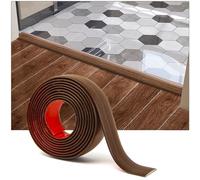 Art3d Bande de transition autocollante en vinyle,Bande de seuil - Bande de séparation de sol stratifié pour joindre les espaces de sol, transition de seuil de moquette,122x4cm,Bois de cerisier