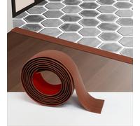 Art3d Ruban de transition adhésif en vinyle, 122 x 4 x 0,3 cm, Finition grain de cerisier, Couvre les joints pour stratifié, carrelage et tapis, Application facile par décollement et collage, pour cui