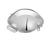 ARTAME Cataplana inox - Ø 32 cm - Gris argenté
