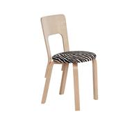 ARTEK - Chaise rembourrée Noir